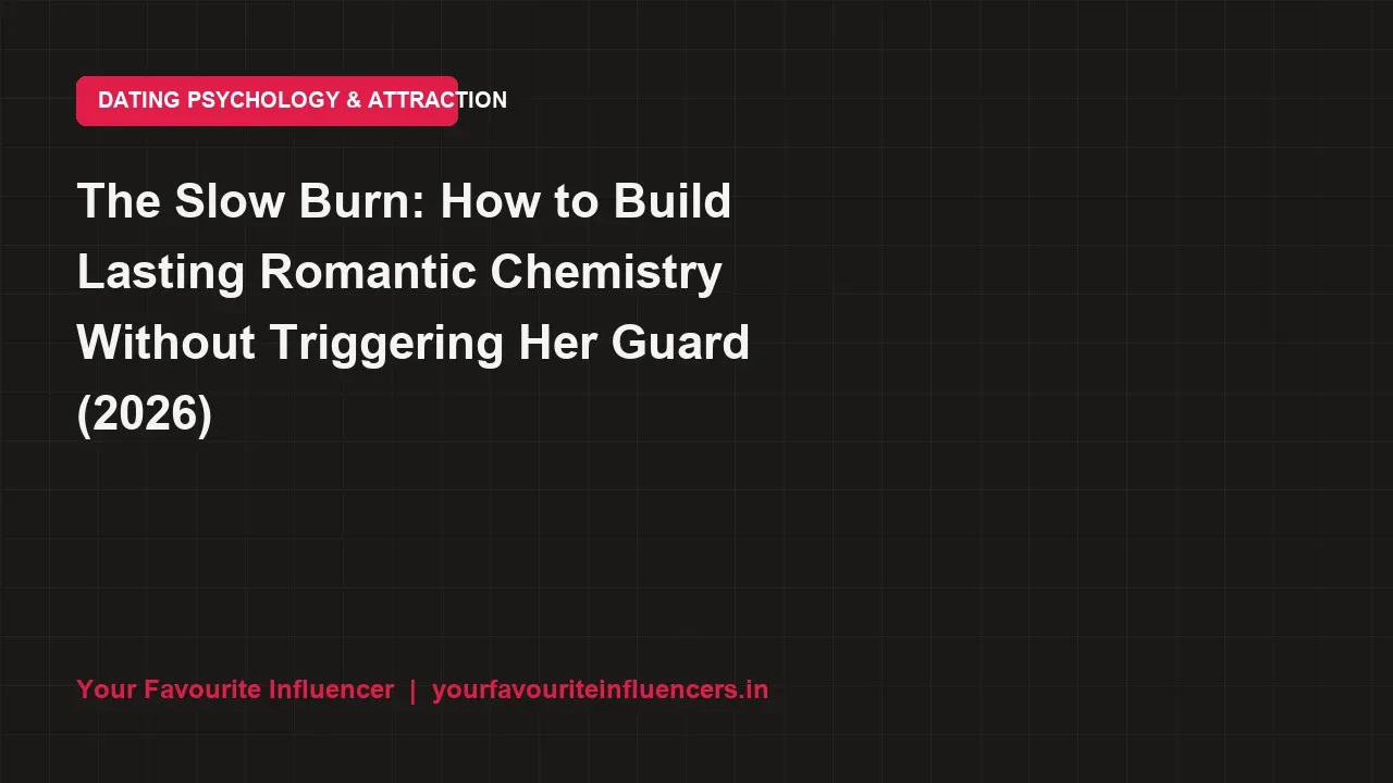 The Slow Burn: How to Build Lasting Romantic Chemistry Without Triggering Her Guard (2026)